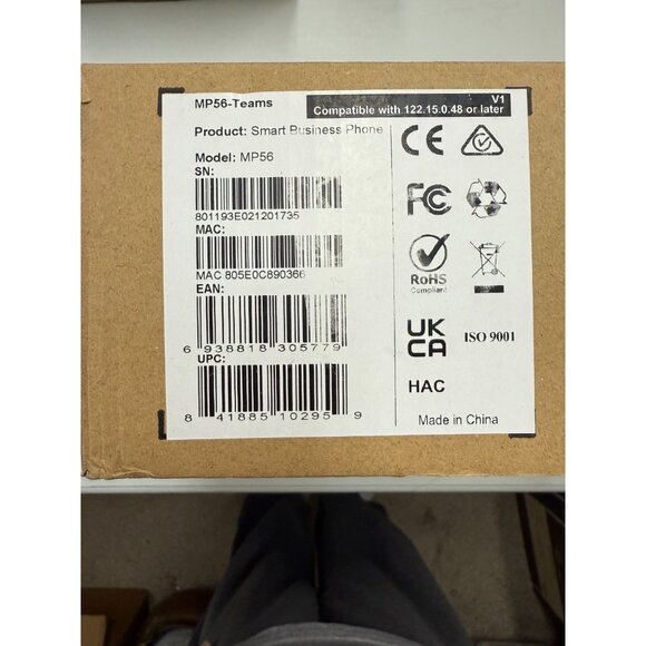 Yealink MP56 Microsoft Teams IP Phone - BRAND NEW - Picture 3 of 10